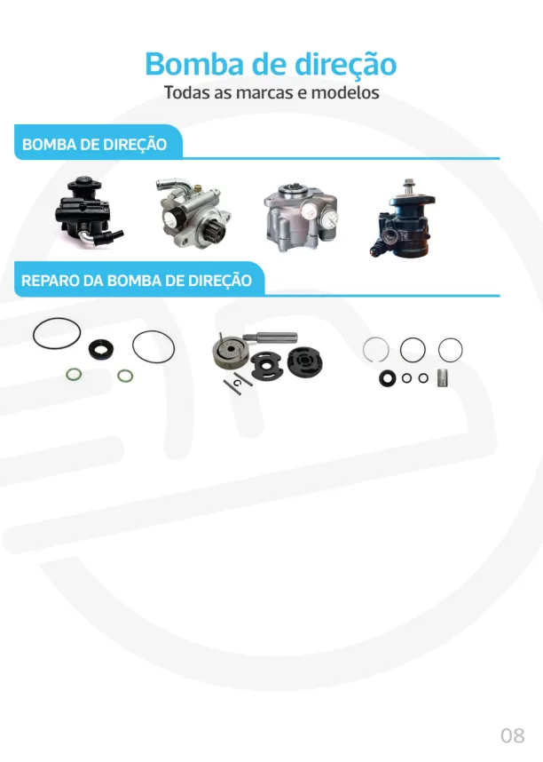 Bomba mancal rolamento blindado caminhão pipa BMV80 - RC CARDANS